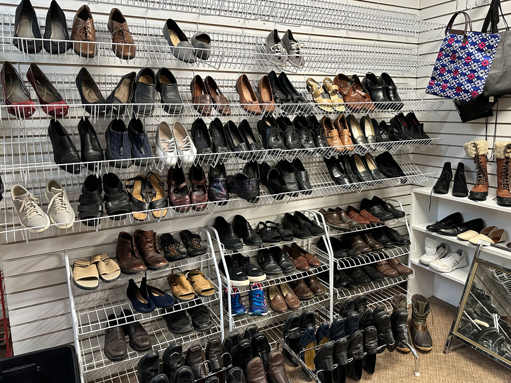 We have lots of shoes!